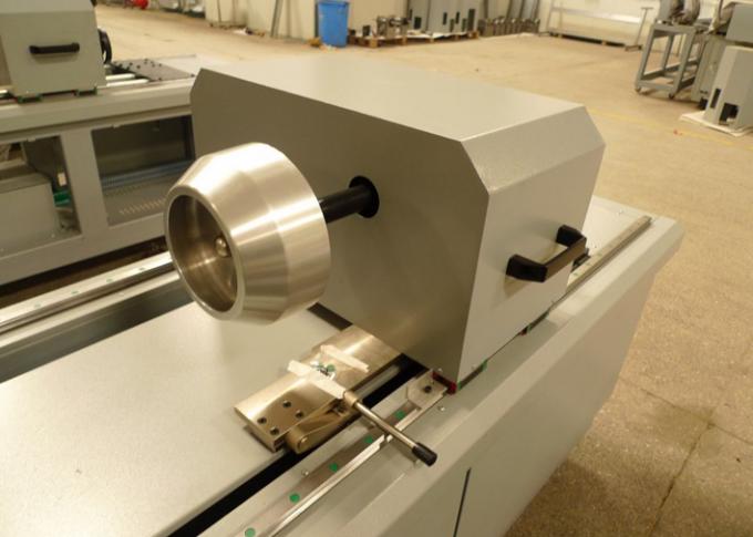 Repetición rotatoria de la pantalla del grabador 640m m del laser de la materia textil, máquina de grabado ULTRAVIOLETA azul 4