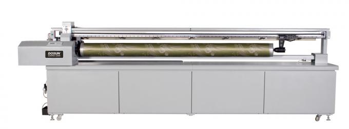 Sistema de grabador rotatorio de inyección de tinta Grabador de pantalla de inyección de tinta con 672 boquillas Equipo de grabado textil 1